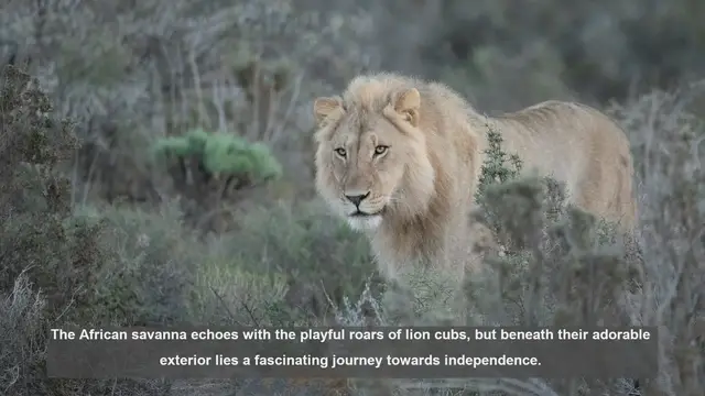 Video thumbnail for Lion Cubs: 10 Key Steps to Independence