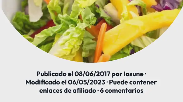 Video thumbnail for Ensalada Thai Vegana