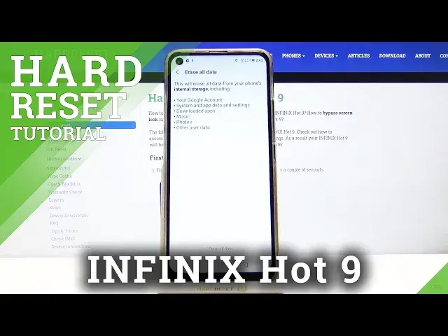 Video thumbnail for How to Hard Reset INFINIX Hot 9 – Restore Settings / Wipe Personal Data