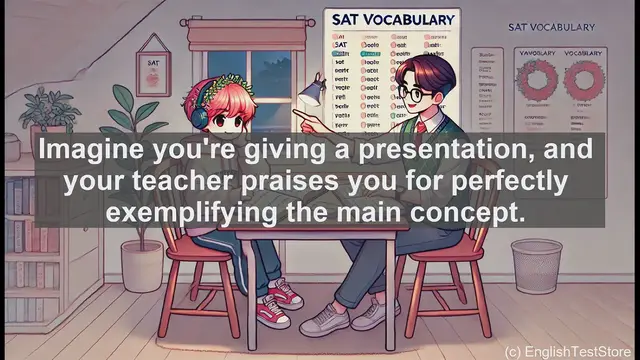 Video thumbnail for 5000 Must Know SAT Vocabulary - What Does 'Exemplify' Mean? Mastering SAT Vocabulary