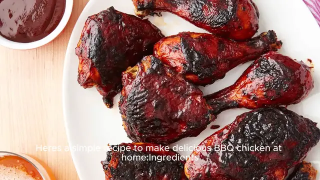 Video thumbnail for Bbq chicken recipe