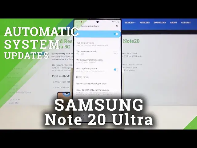 'Video thumbnail for How to Allow Automatic Updates in SAMSUNG Galaxy Note 20 Ultra – Update System Automatically'