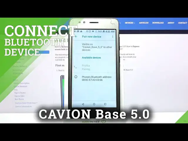 Video thumbnail for CAVION Base 5.0 – Share Data via Bluetooth / Connection between Devices