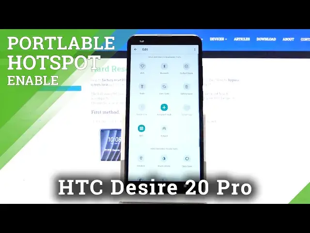 Video thumbnail for How to Enable Portable Hotspot on HTC Desire 20 Pro – Use Hotspot
