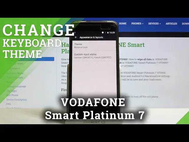 Video thumbnail for Change Keyboard Theme – VODAFONE Smart Platinum 7 and Keyboard Customization