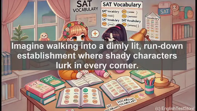 Video thumbnail for 5000 Must Know SAT Vocabulary - SAT Vocabulary: Understanding 'Disreputable'