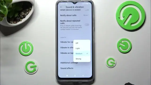 Video thumbnail for How to Customize Vibrations in Poco M5 - Enter Vibration Settings