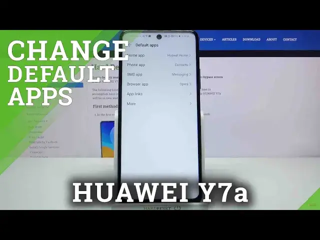 'Video thumbnail for How to Change Default Apps on HUAWEI Y7A – Set Default Apps'