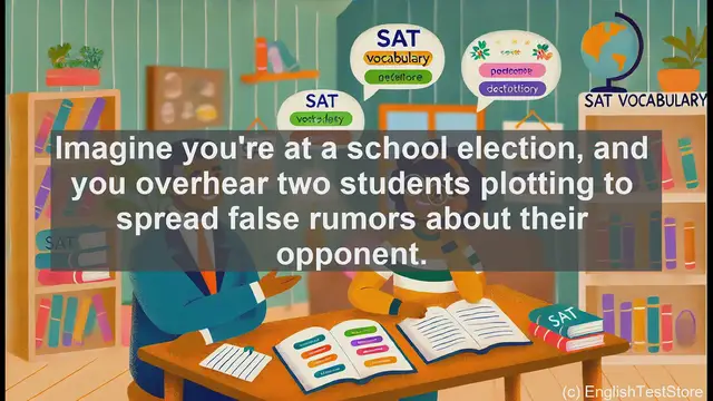 Video thumbnail for 5000 Must Know SAT Vocabulary - SAT Vocabulary: Understanding and Using 'Connive'