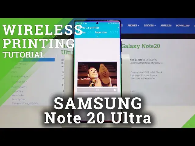 'Video thumbnail for How to Connect Printer in SAMSUNG Galaxy Note 20 Ultra - Print Remotely'