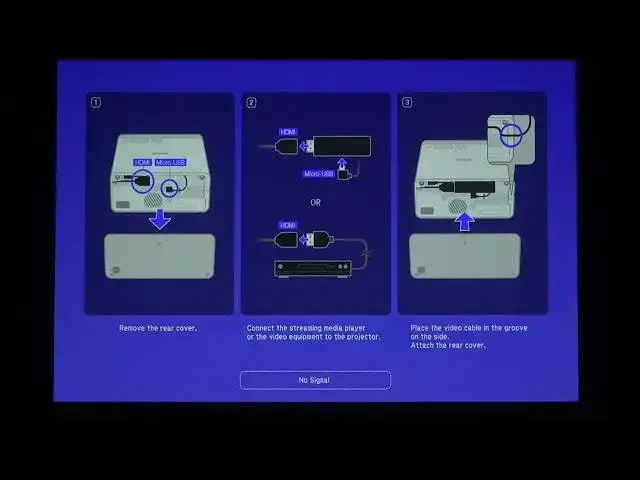 Video thumbnail for How To Reset Image Settings on Projector Epson EF-100B?