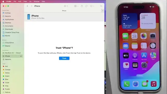 'Video thumbnail for How to Easily Create a Local Backup of Your iPhone on a Mac'