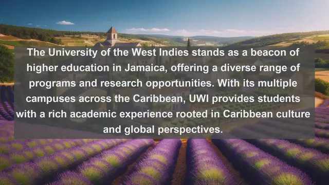 Video thumbnail for Discovering Academic Excellence: Top 10 Favorite Universities in Jamaica