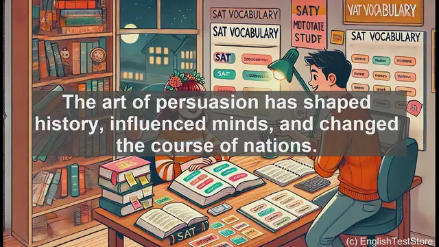 Video thumbnail for 5000 Must Know SAT Vocabulary - Rhetoric: The Art of Persuasive Communication