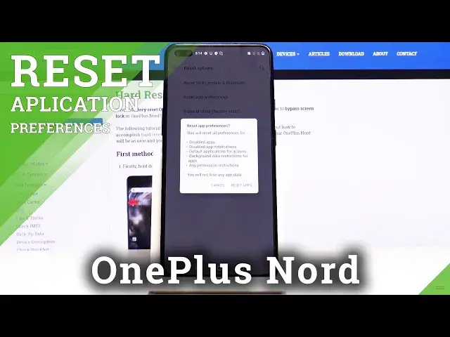 'Video thumbnail for How to Reset App Preferences in OnePlus Nord – Restore App Settings'