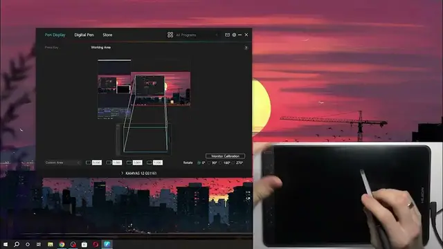 Video thumbnail for How to Customize Your Huion Kamvas 12's Working Area for Better Art Creation