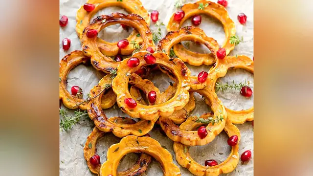 Video thumbnail for delicata squash recipe