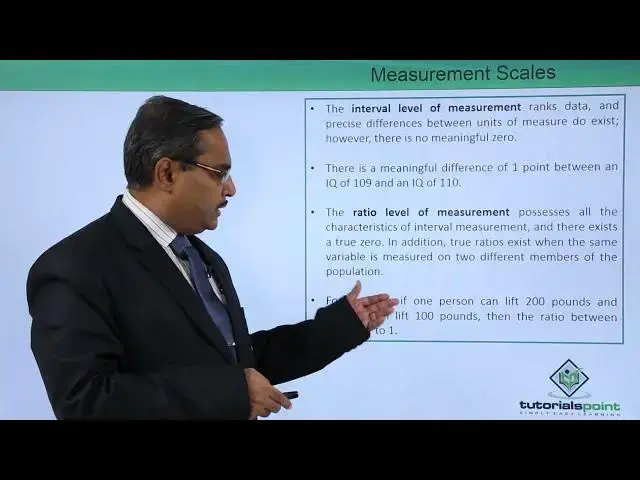 Video thumbnail for Machine Learning - The Nature of Probability and Statistics - Measurement Scales