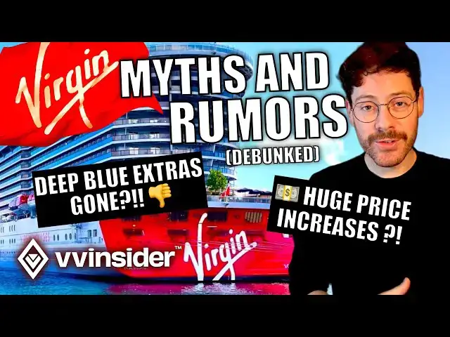 'Video thumbnail for Debunking Rumors & Our Thoughts on Virgin Voyages Changes'