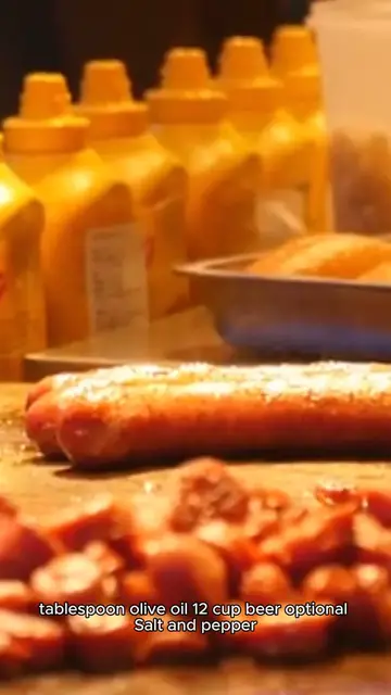 Video thumbnail for bratwurst recipe