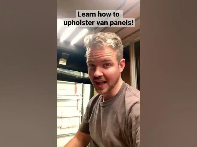Video thumbnail for In case you missed it, livestream today on how to upholster van panels!