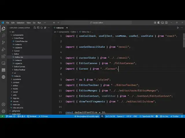 Video thumbnail for Build a React.js Google Docs Clone Canvas Editor in Browser Using TypeScript