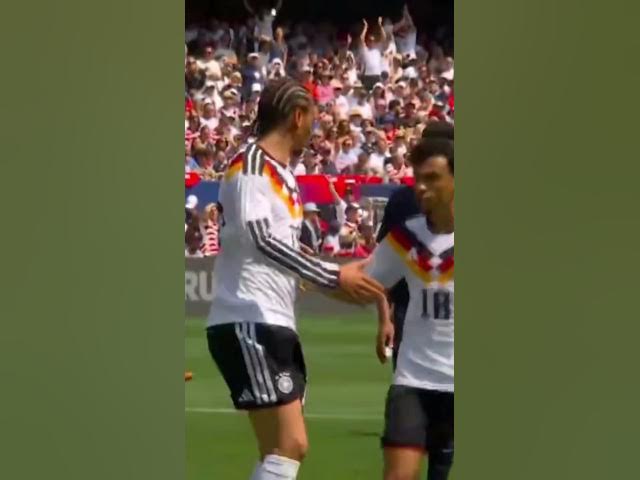 Video thumbnail for Germany takes down the World Cup hosts 2-1 in an absolute thriller of a dress rehearsal! #germanycup