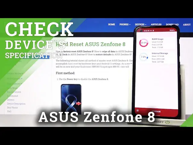'Video thumbnail for Asus ZenFone 8 - Discover All Specification by CPU-Z Pro!'
