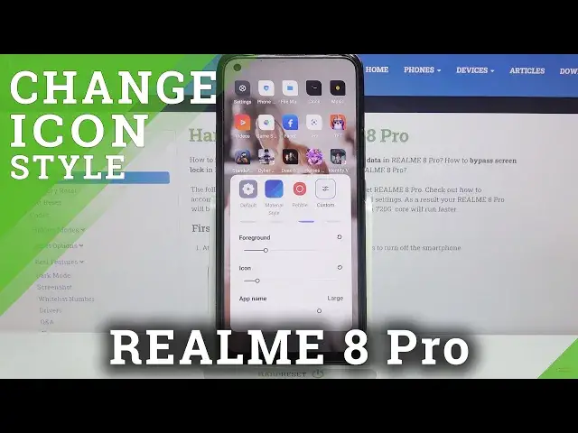 'Video thumbnail for How to Change Icon Style in REALME 8 Pro – Find Icon Customizations'