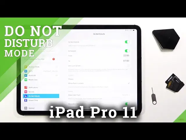 'Video thumbnail for How to Use Do Not Disturb Mode in iPad Pro 11 - Silent Mode Activation'