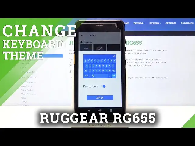 Video thumbnail for How to Choose new Keyboard Theme on RUGGEAR RG655 – Keyboard Style