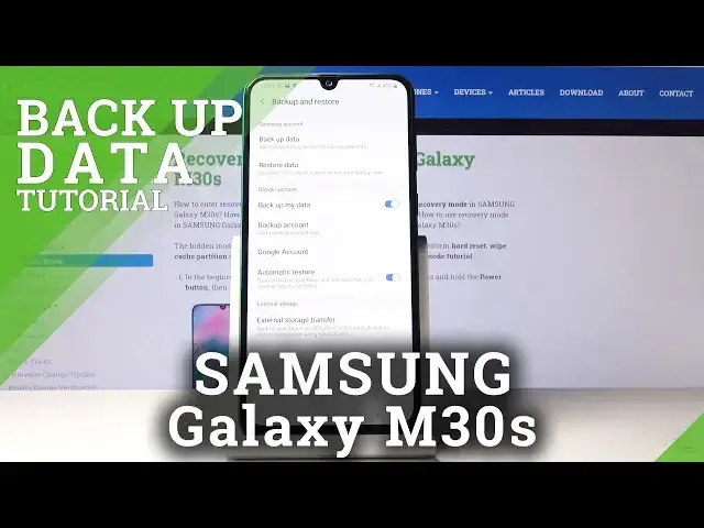 Video thumbnail for How to Enable Google Backup in SAMSUNG Galaxy M30s – Backup Data
