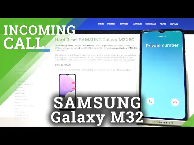 'Video thumbnail for SAMSUNG Galaxy M32 Incoming Call'