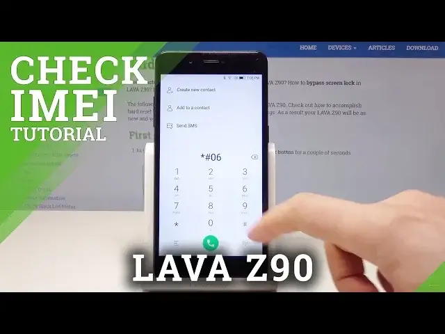 'Video thumbnail for LAVA Z90 IMEI Check - How to Locate IMEI & Serial Number'