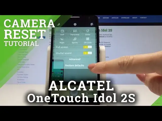 'Video thumbnail for How to Reset Camera on ALCATEL OneTouch Idol 2S - Restore Camera'