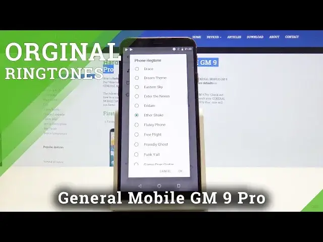 Video thumbnail for How to Change Ringtone in GENERAL MOBILE GM 9 Pro - Ringtone List