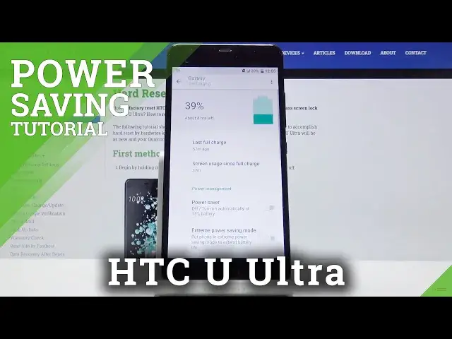 Video thumbnail for How to Activate Power Saver in HTC U Ultra - Extend Battery Life