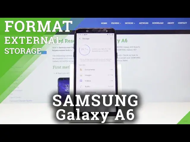 'Video thumbnail for How to Format SD on SAMSUNG Galaxy A6 – Erase External Storage'