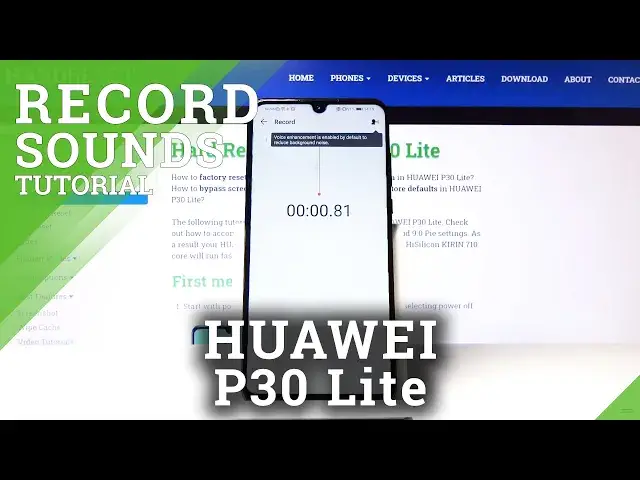 Video thumbnail for How to Record Sounds in Huawei P30 Lite - Voice Recorder