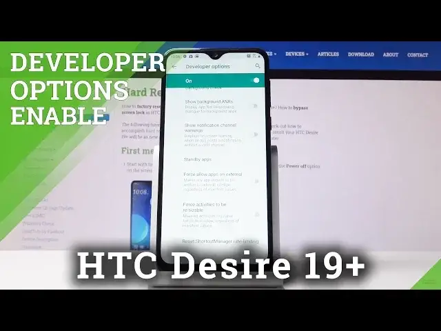'Video thumbnail for How to Turn On Developer Options in HTC Desire 19+ – Advanced Mode'