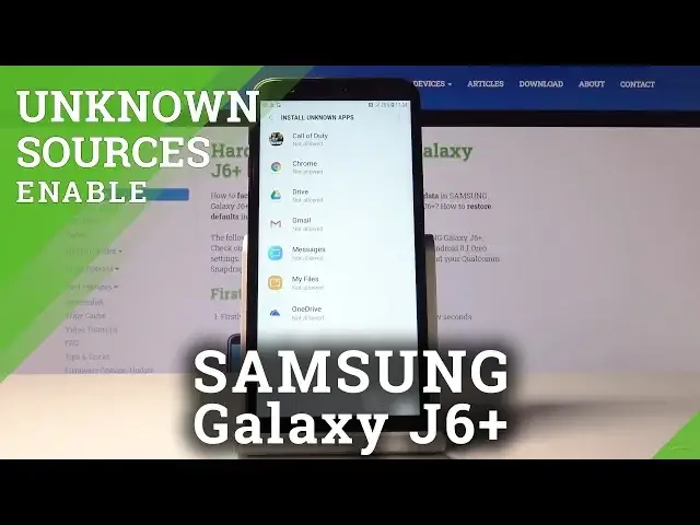 'Video thumbnail for How to Allow Unknown Sources in SAMSUNG Galaxy J6+ - Allow App Instalation'