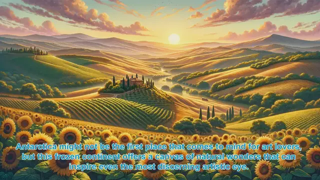 Video thumbnail for Discover Antarctica's Artistic Wonders: Top 10 Destinations for Art Enthusiasts