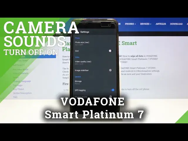 Video thumbnail for How to Find Shutter Sound Options in Vodafone Smart Platinum 7 – Mute Camera Shutter Sound