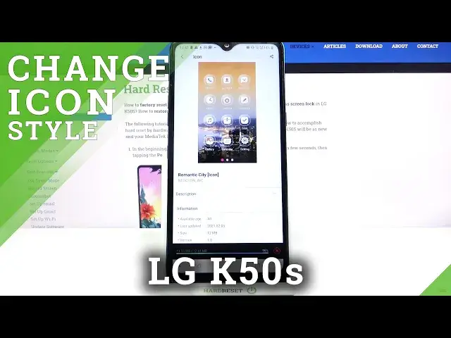'Video thumbnail for How to Change Icon Style in LG K50S – Choose Icon Type'