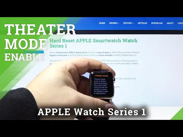 Video thumbnail for How to Activate Theater Mode APPLE Watch Series 1 – Block Sounds & Activate Dark Screen