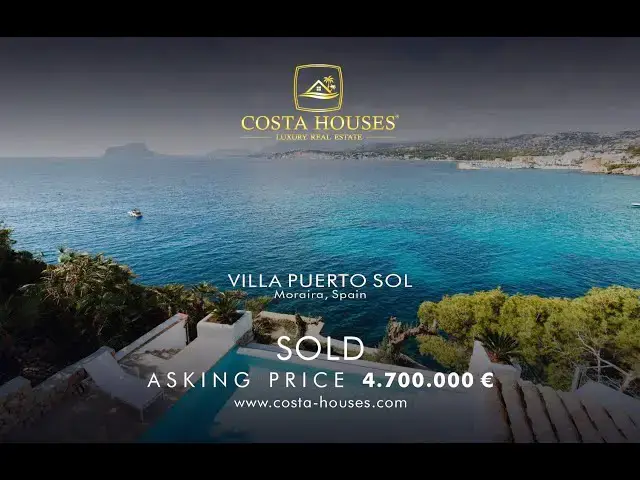Video thumbnail for AGENCIA INMOBILIARIA EXPERTA EN VILLAS DE LUJO FRENTE AL MAR JAVEA, MORAIRA, DENIA COSTA BLANCA CH ®