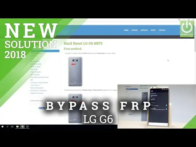 Video thumbnail for LG G6 UNLOCK FRP / Bypass Google Verifcation Newest Security
