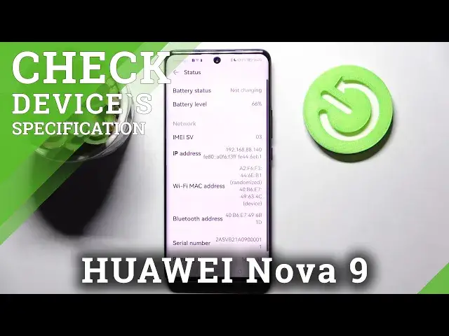 'Video thumbnail for How to Check Full List of Specifications on HUAWEI Nova 9 - Find IMEI Number'