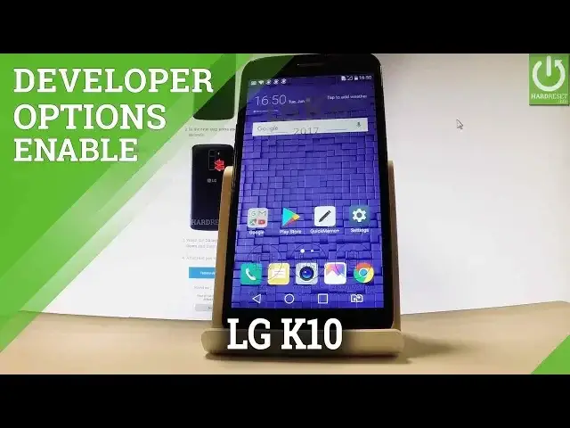 'Video thumbnail for Enable Developer Options LG K10 (2017) - Allow USB Debugging'
