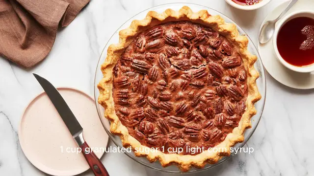 Video thumbnail for Pecan Pie Recipe